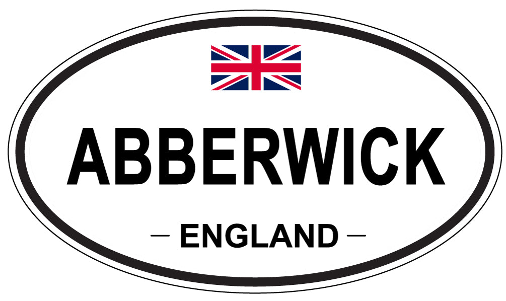 ABBERWICK - Oval Sticker