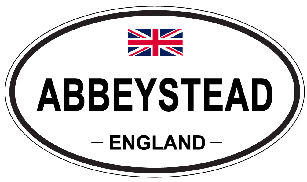 ABBEYSTEAD - Oval Sticker