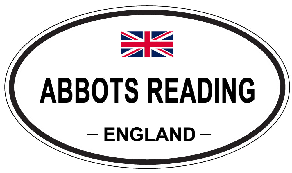 ABBOTS READING - Oval Sticker