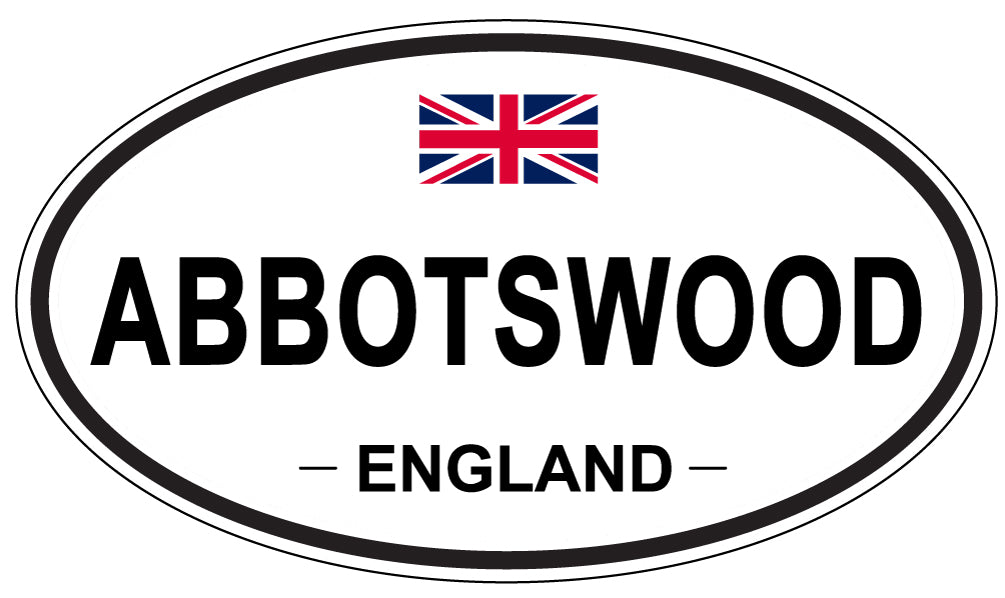 ABBOTSWOOD - Oval Sticker