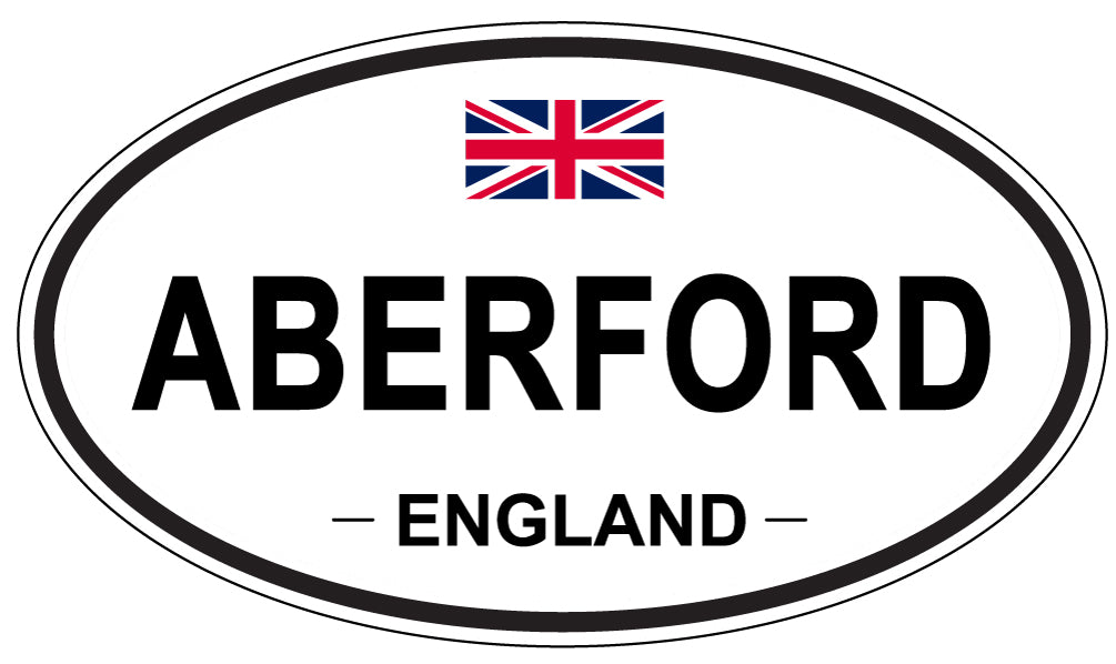 ABERFORD - Oval Sticker