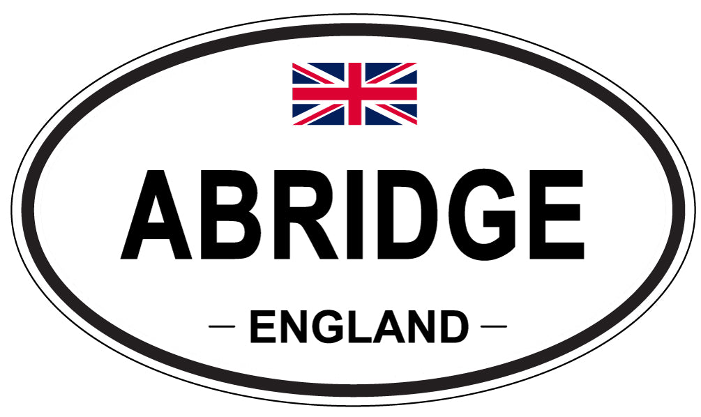 ABRIDGE - Oval Sticker