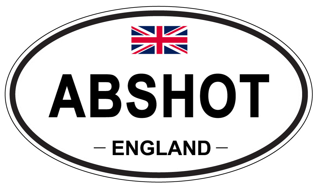 ABSHOT - Oval Sticker