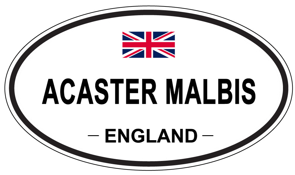 ACASTER MALBIS - Oval Sticker