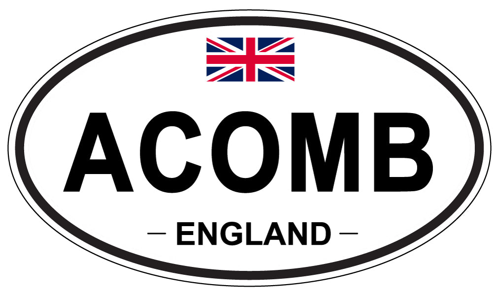 ACOMB - Oval Sticker