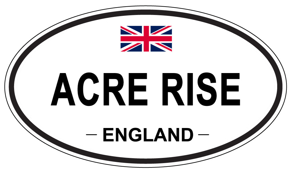 ACRE RISE - Oval Sticker