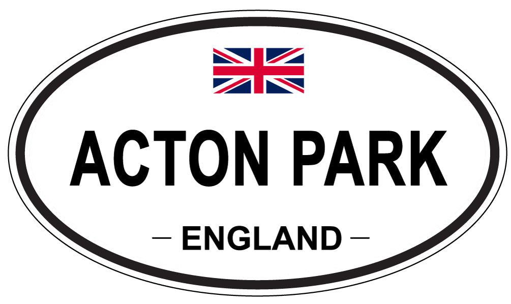ACTON PARK - Oval Sticker
