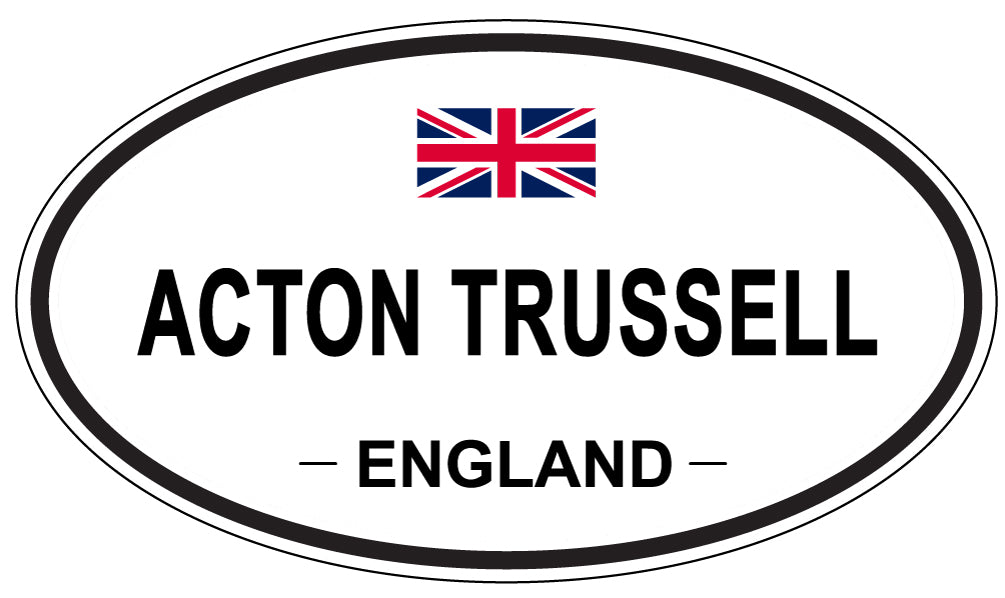 ACTON TRUSSELL - Oval Sticker