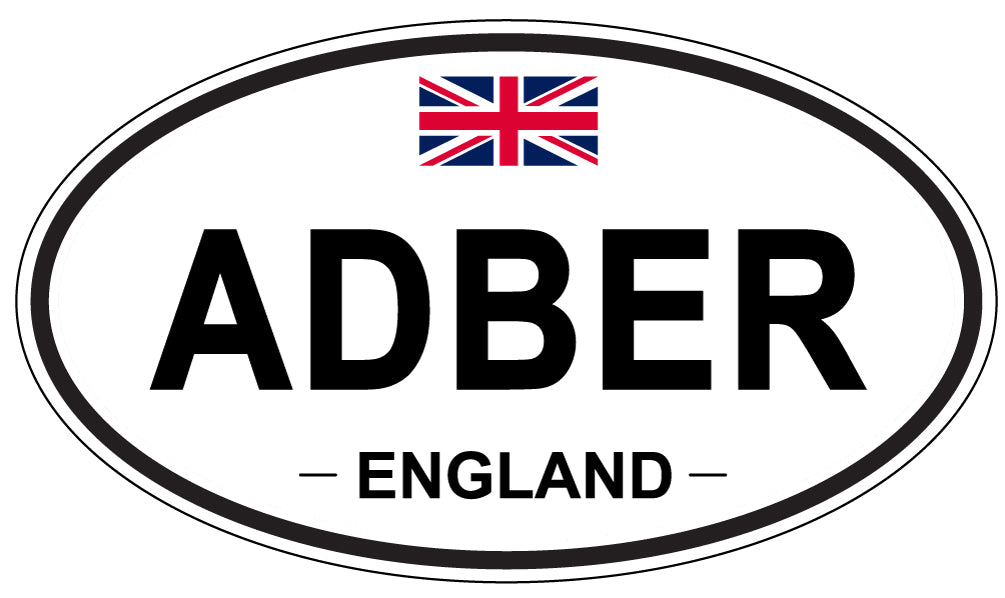 ADBER - Oval Sticker