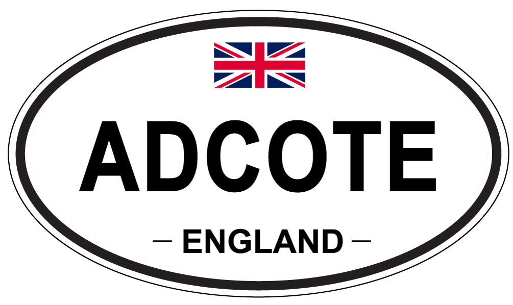 ADCOTE - Oval Sticker