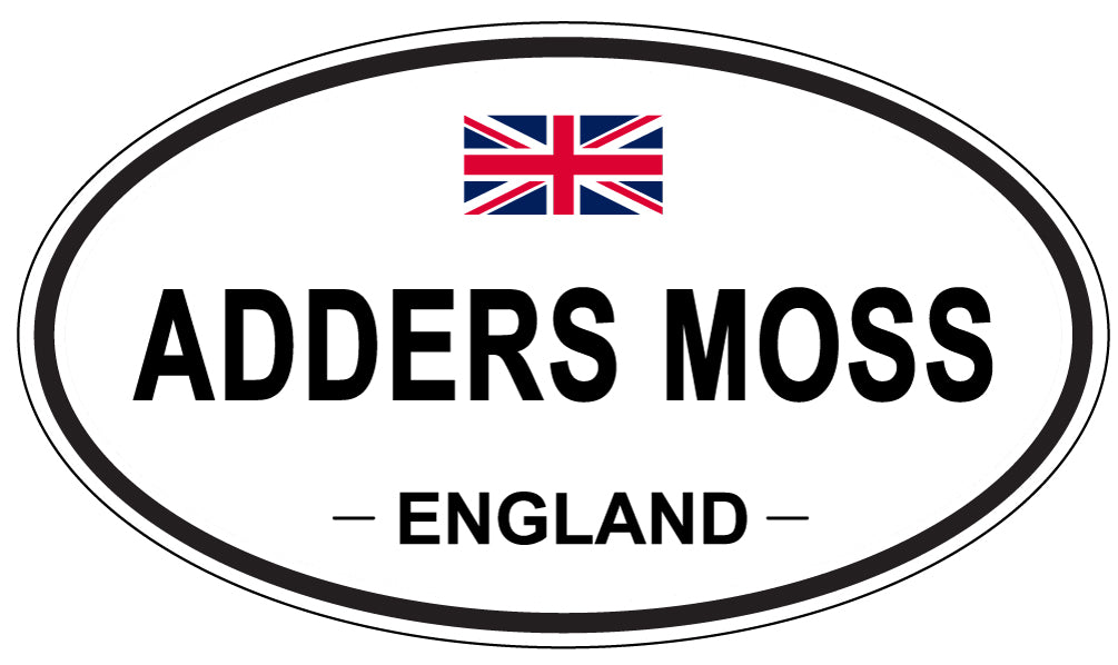 ADDERS MOSS - Oval Sticker