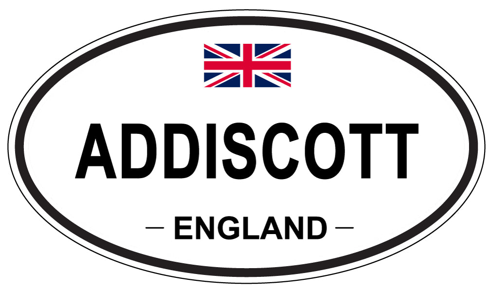 ADDISCOTT - Oval Sticker
