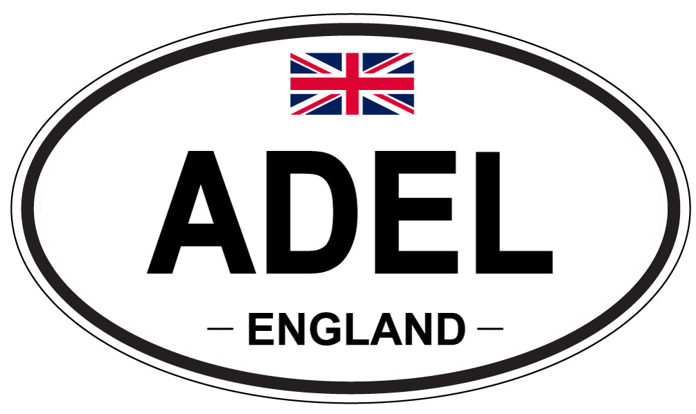 ADEL, England - Oval Magnet