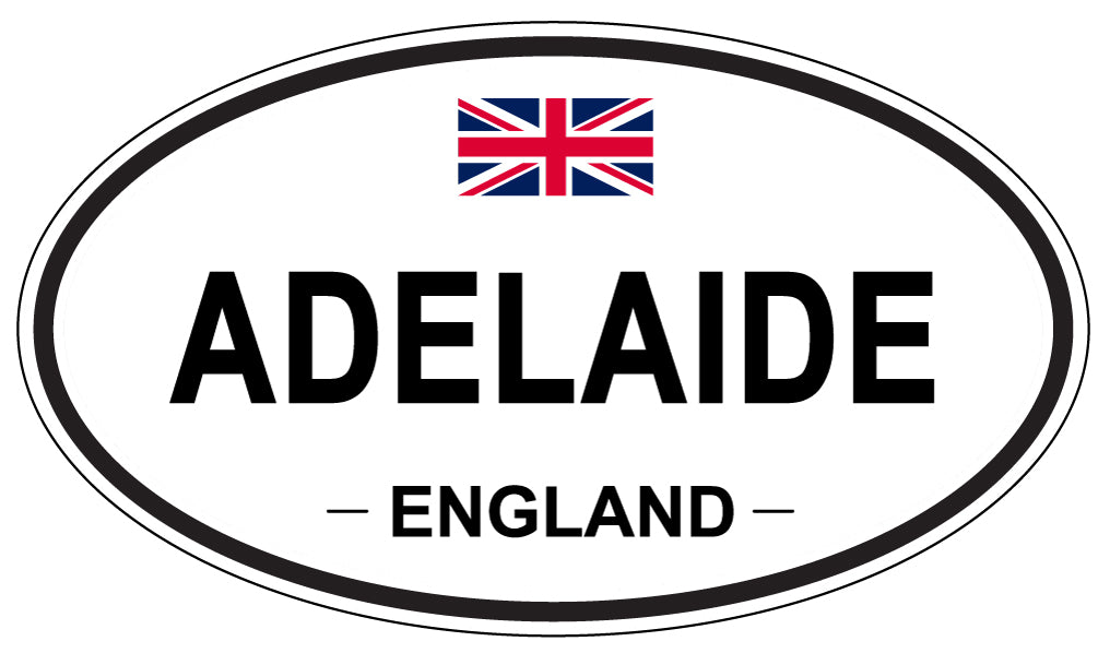 ADELAIDE - Oval Sticker