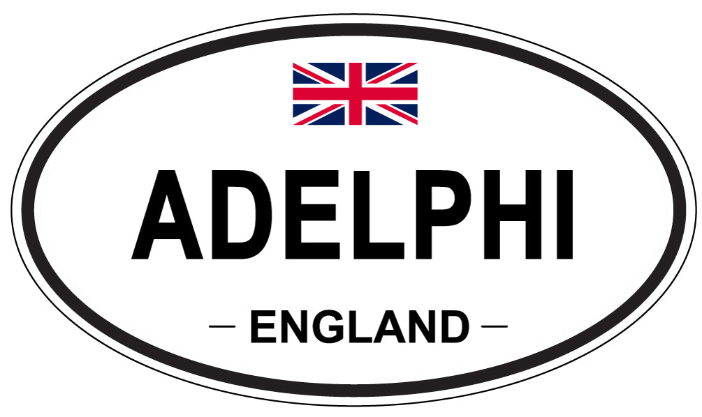 ADELPHI - Oval Sticker