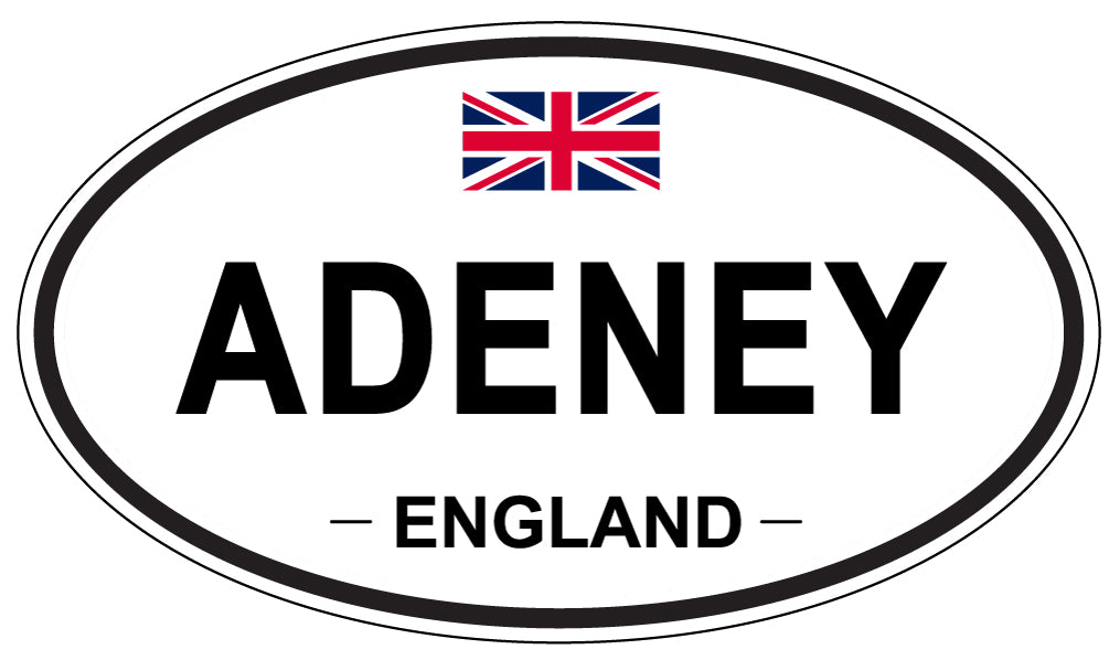 ADENEY - Oval Sticker