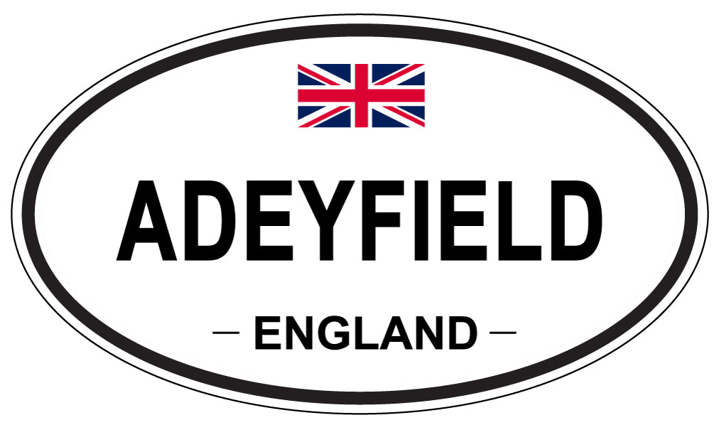 ADEYFIELD - Oval Sticker