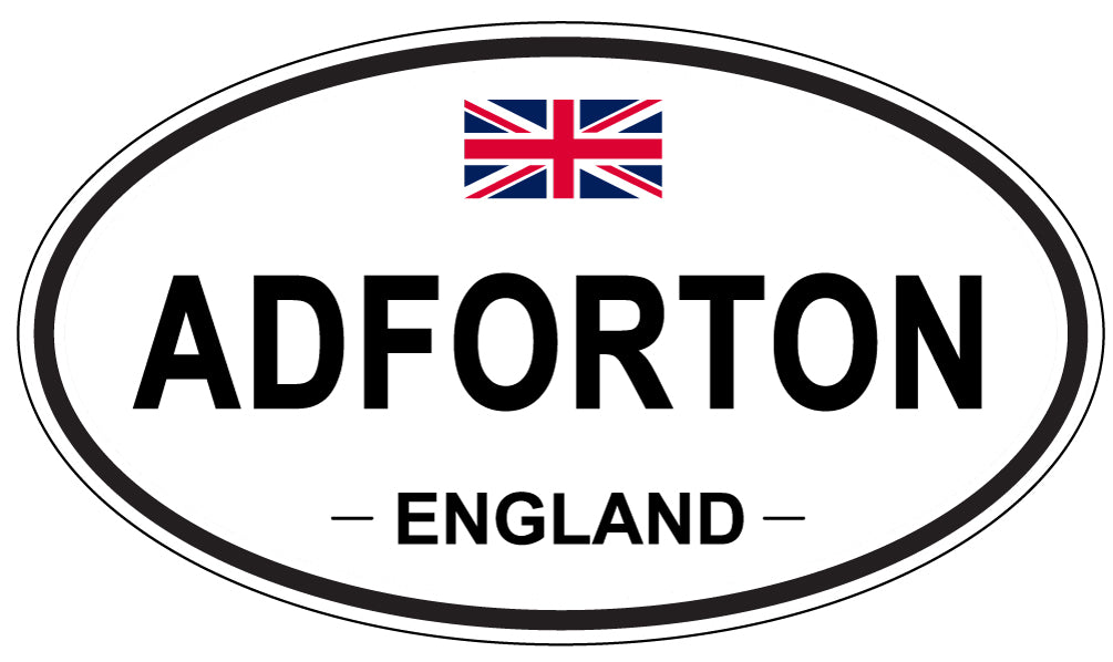 ADFORTON - Oval Sticker