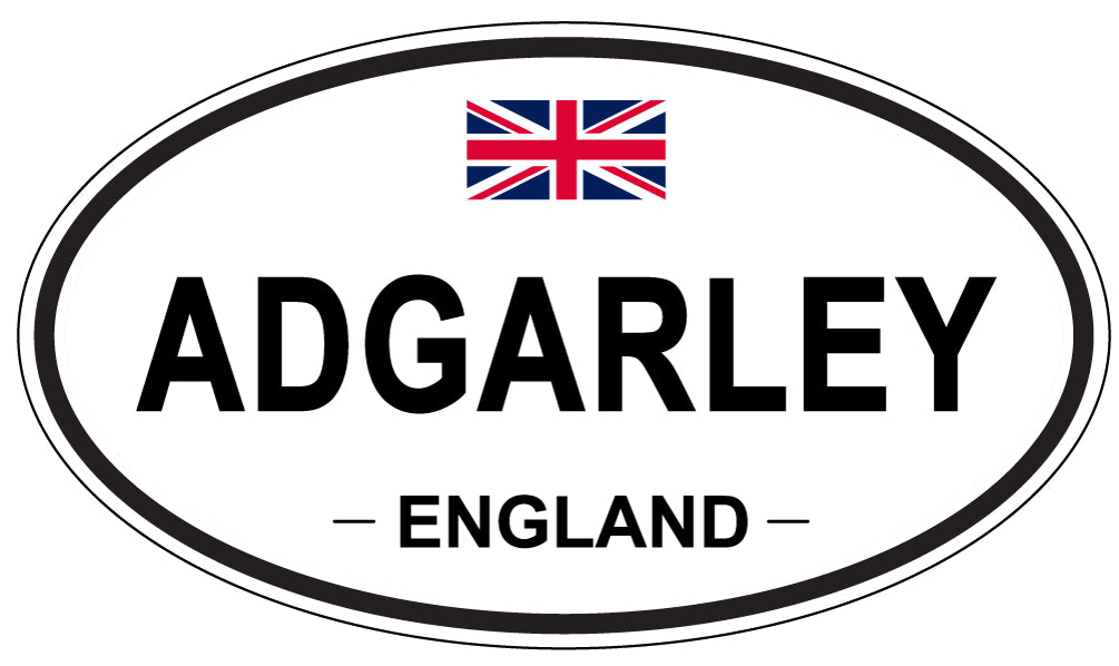 ADGARLEY - Oval Sticker
