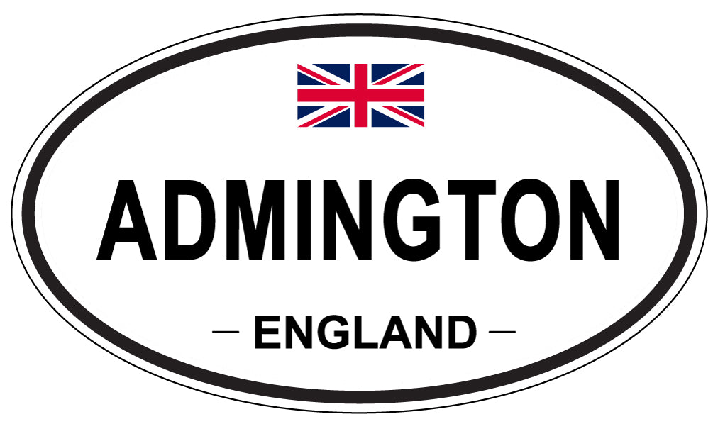 ADMINGTON - Oval Sticker