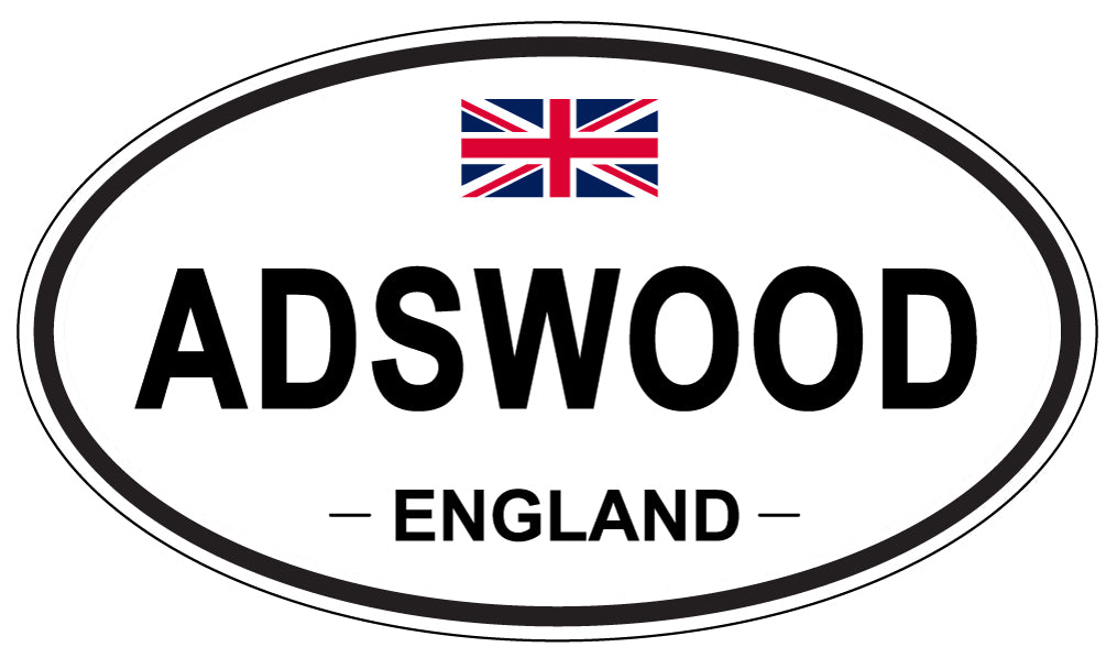 ADSWOOD - Oval Sticker