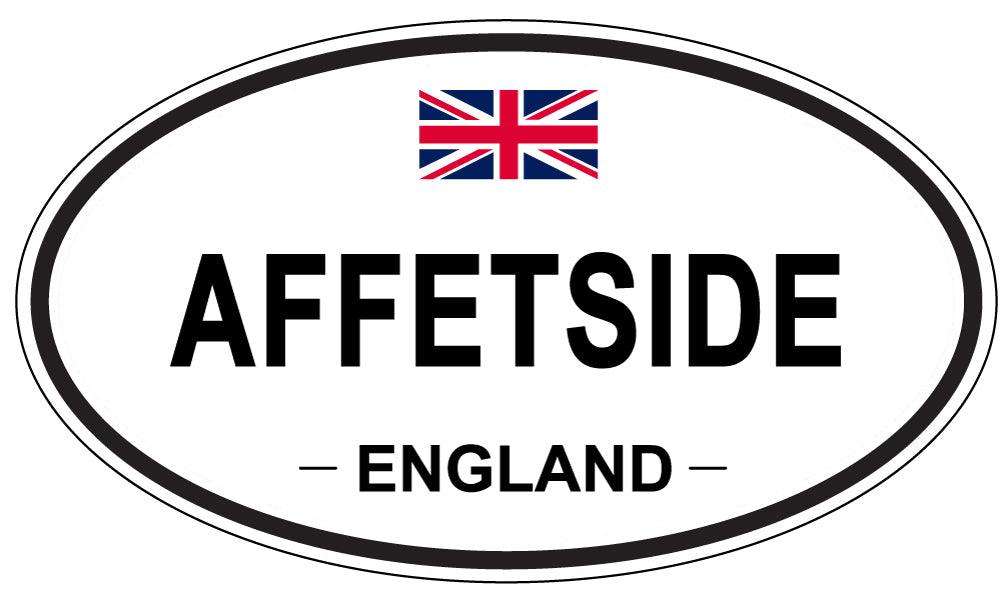 AFFETSIDE - Oval Sticker
