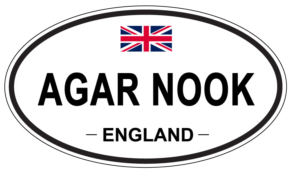 AGAR NOOK - Oval Sticker