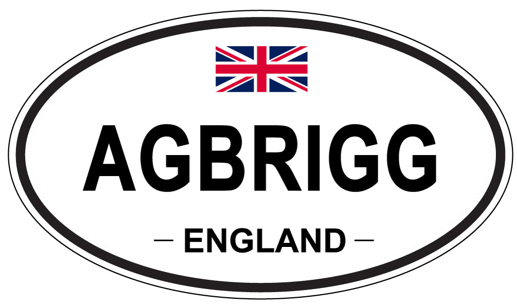 AGBRIGG - Oval Sticker