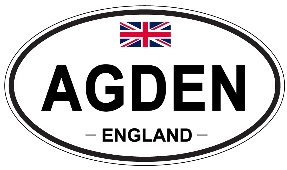 AGDEN - Oval Sticker