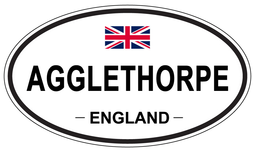 AGGLETHORPE - Oval Sticker