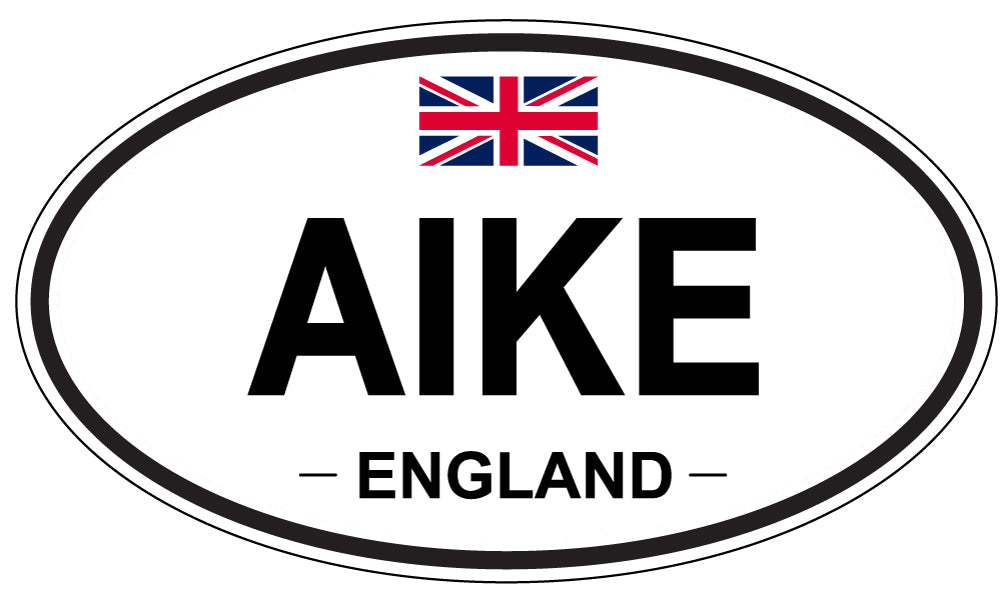 AIKE - Oval Sticker
