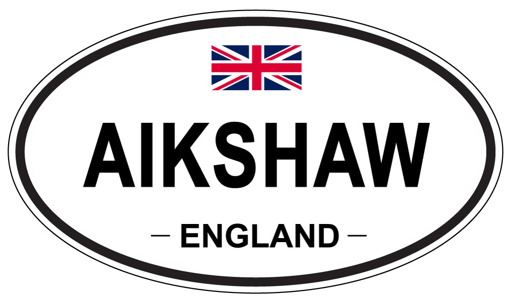 AIKSHAW - Oval Sticker