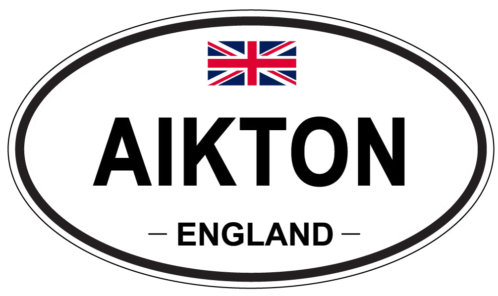 AIKTON - Oval Sticker