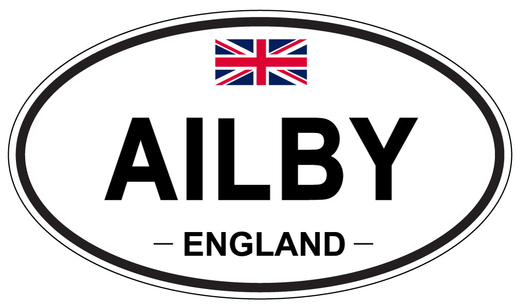 AILBY - Oval Sticker