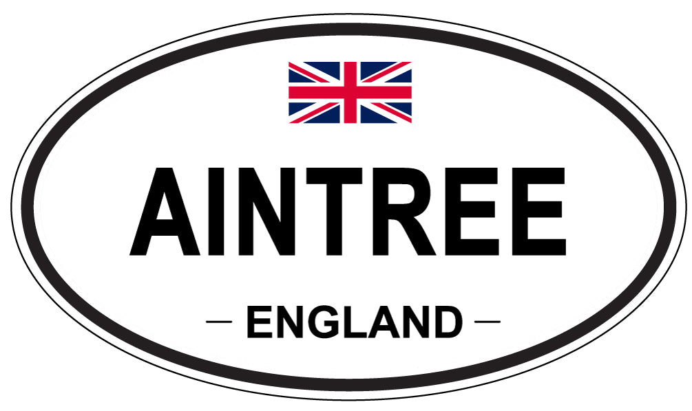 AINTREE - Oval Sticker