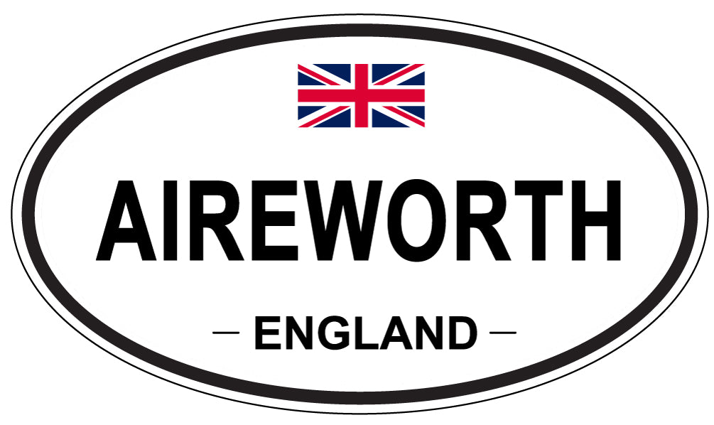 AIREWORTH - Oval Sticker