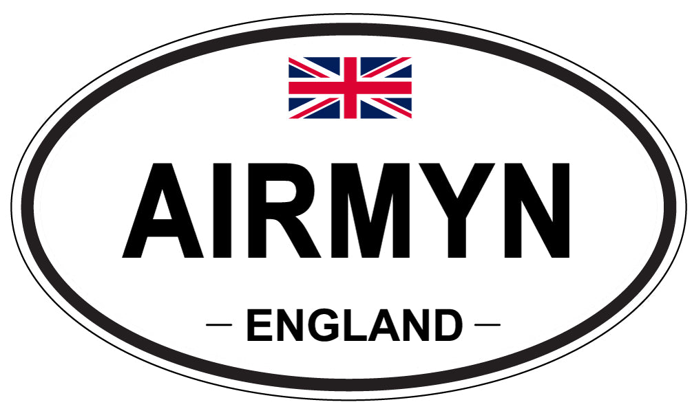 AIRMYN - Oval Sticker
