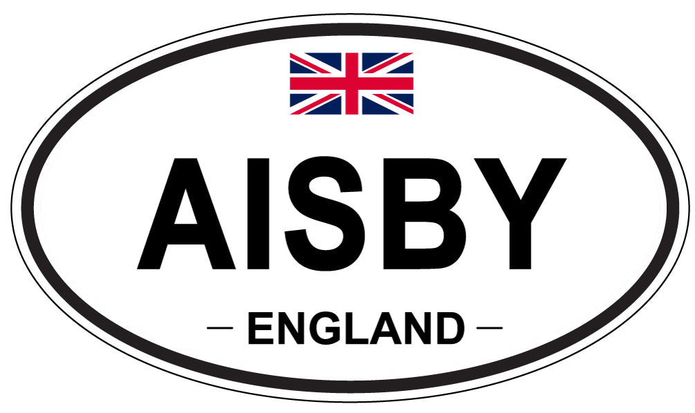 AISBY - Oval Sticker