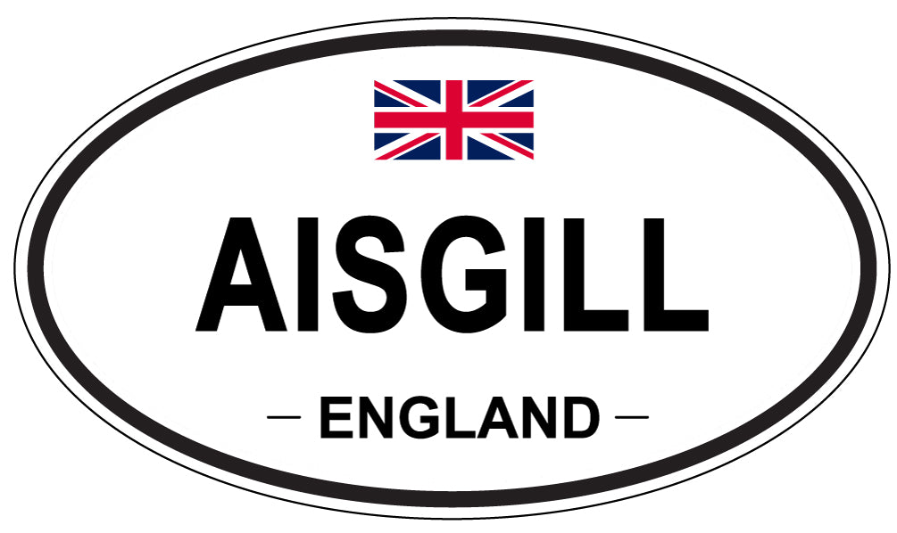 AISGILL - Oval Sticker