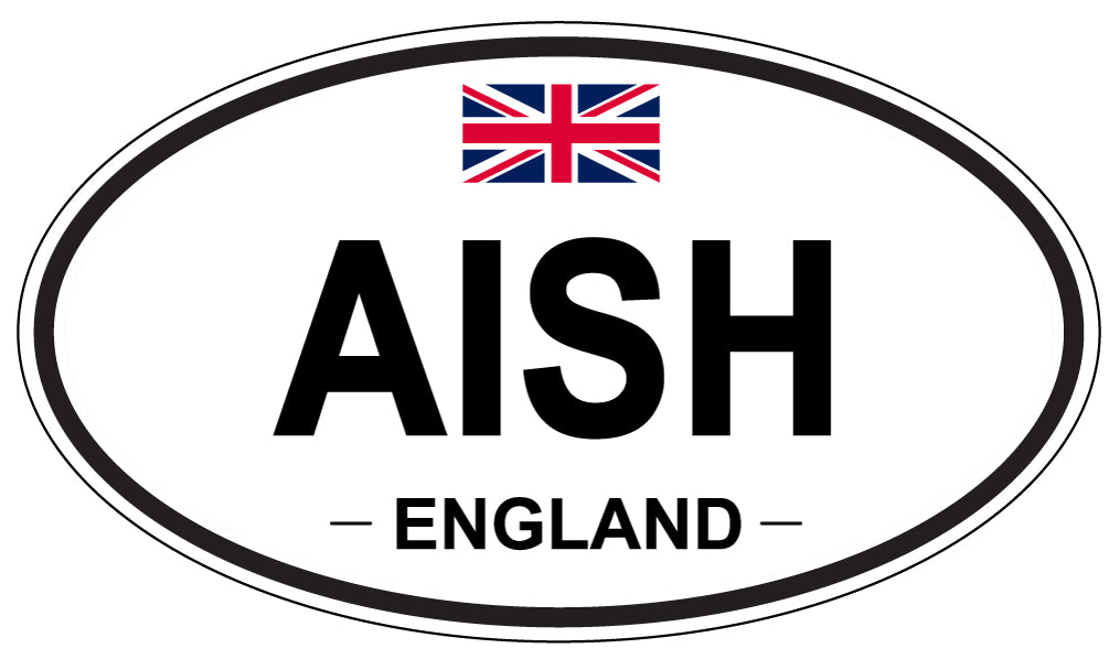 AISH - Oval Sticker