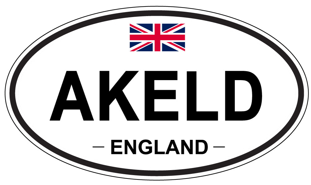 AKELD - Oval Sticker