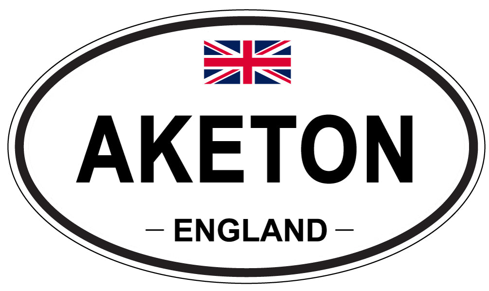 AKETON - Oval Sticker