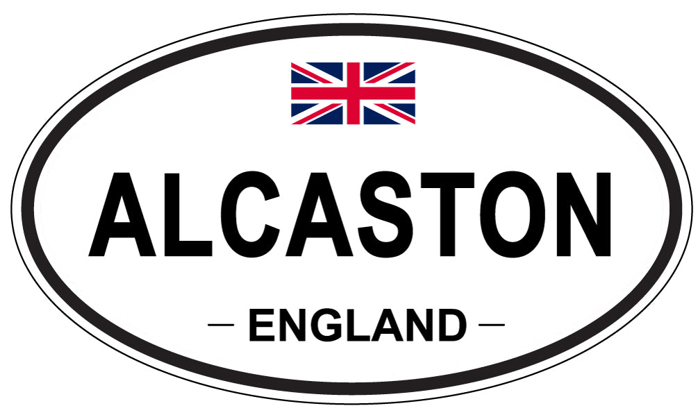 ALCASTON - Oval Sticker