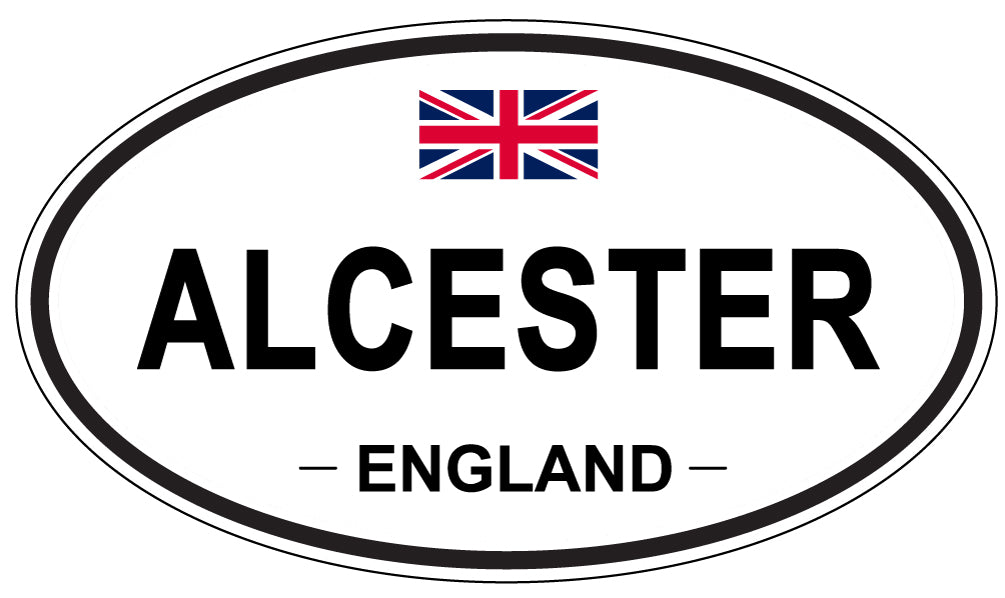 ALCESTER - Oval Sticker