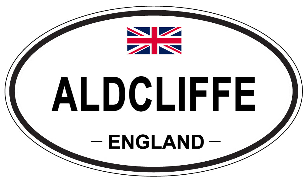 ALDCLIFFE - Oval Sticker