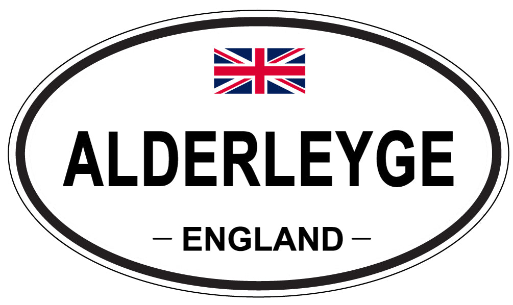 ALDERLEYGE - Oval Sticker