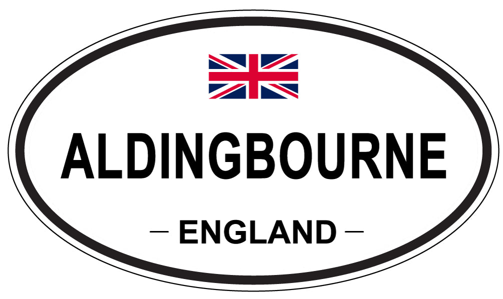 ALDINGBOURNE - Oval Sticker
