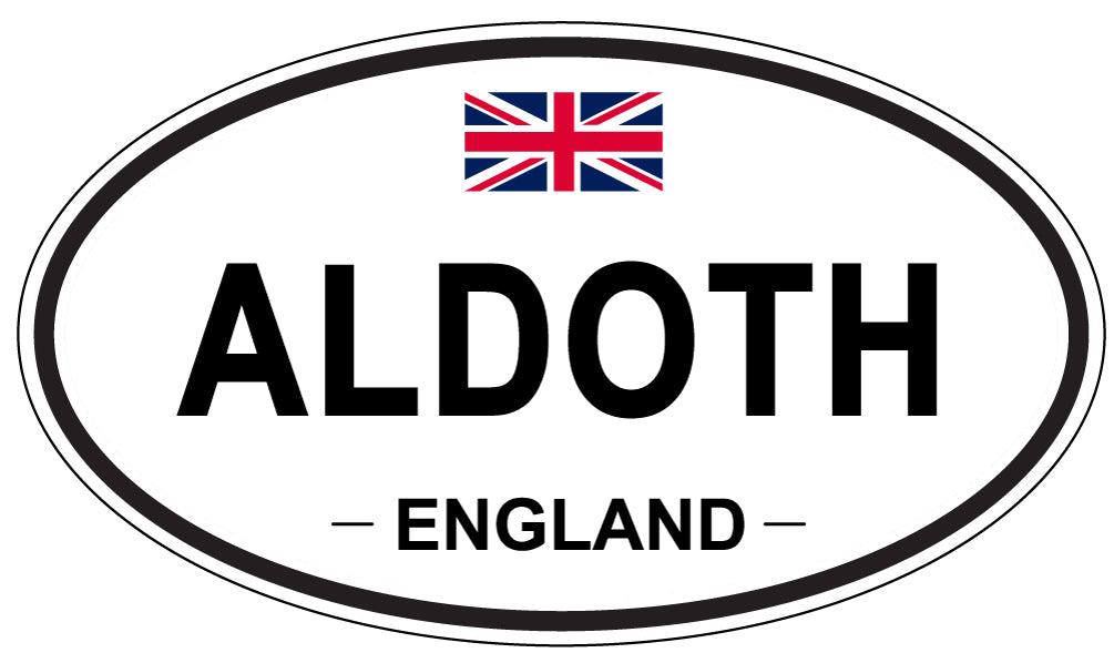 ALDOTH - Oval Sticker