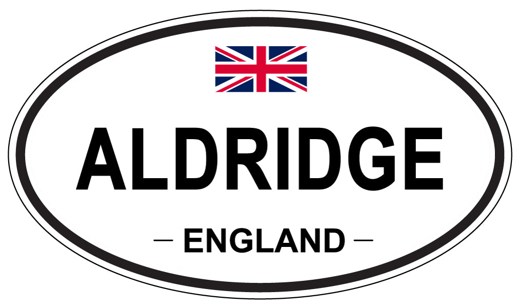 ALDRIDGE, England - Oval Magnet