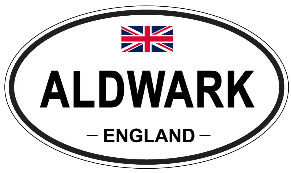 ALDWARK - Oval Sticker